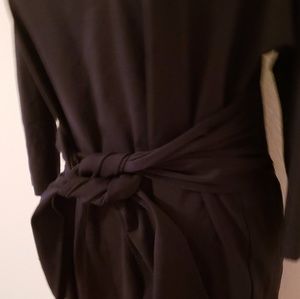 Catherine Malandrino Dresses - NWOT Catherine Black Front Tie Dress sXL Catherine Malandrino Dresses - NWOT Catherine Black Front Tie Dress sXL